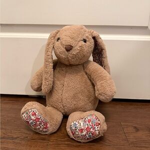 Brown Stuffed Bunny Plush Toy